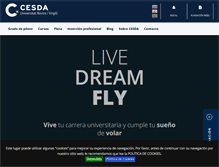 Tablet Screenshot of cesda.com